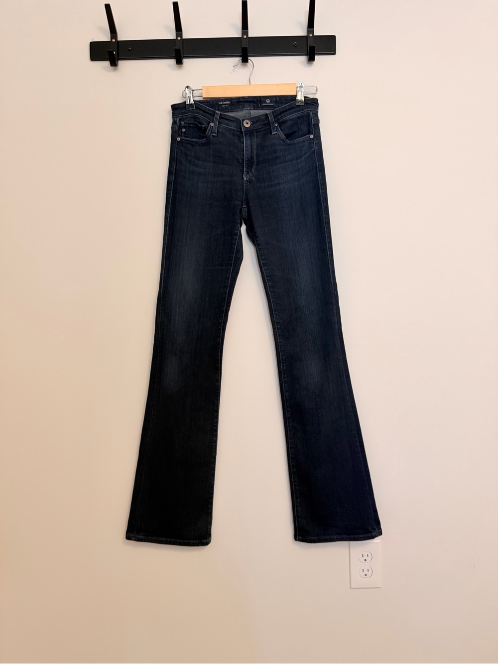 Ag Adriano Goldschmied Dark Blue Flare Jeans